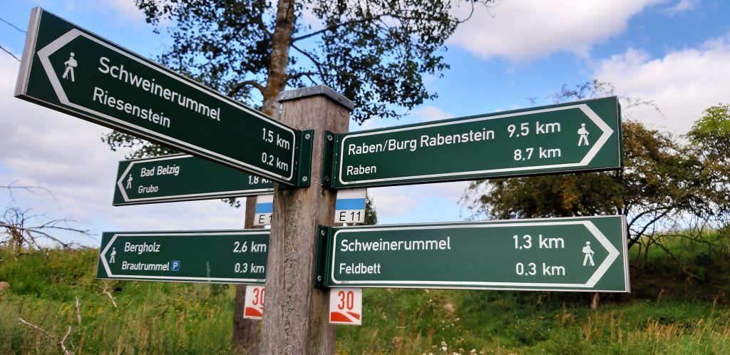 Wegweiser weisen den Weg