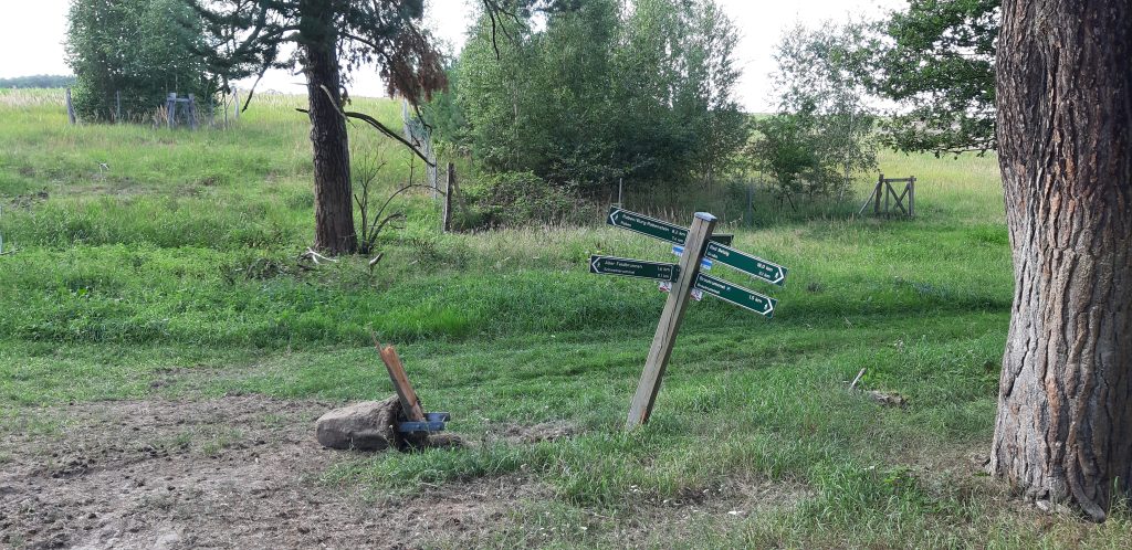 falscher Wegweiser